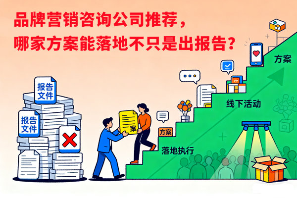 品牌營銷咨詢公司推薦，哪家方案能落地不只是出報告？