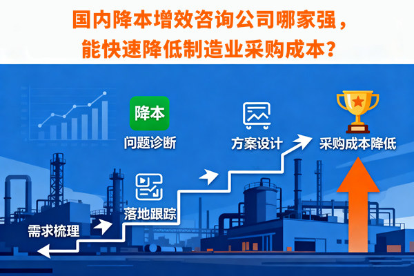 國內降本增效咨詢公司哪家強，能快速降低制造業(yè)采購成本？