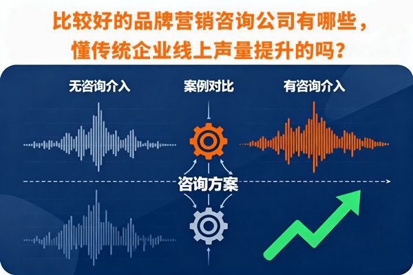 比較好的品牌營(yíng)銷咨詢公司有哪些，懂傳統(tǒng)企業(yè)線上聲量提升的嗎？